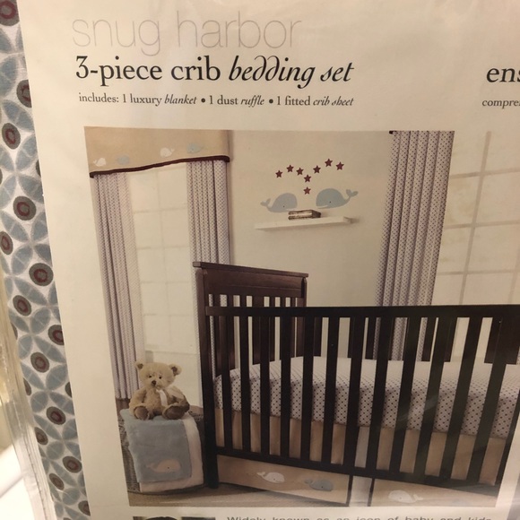 Wendy Bellissimo, Snug Harbor- 3 Piece Crib Set - Picture 3 of 3